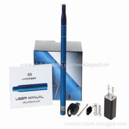 Electronic Cigarette Ago Vaporizer Pens with 650, 900, 1,100mAh Battery Capacity